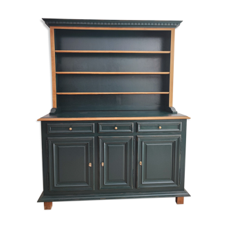 Fir holm oak bookcase