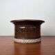 Mid-century modern Danish pottery bowl by Erik Askholm, 1960s.