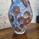 Filigree vase, ceramic, leather, enamel and metal, 19th century - Safi, Morocco
