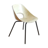 Chairs tulip of Pierre Guariche by Steiner fiberglass