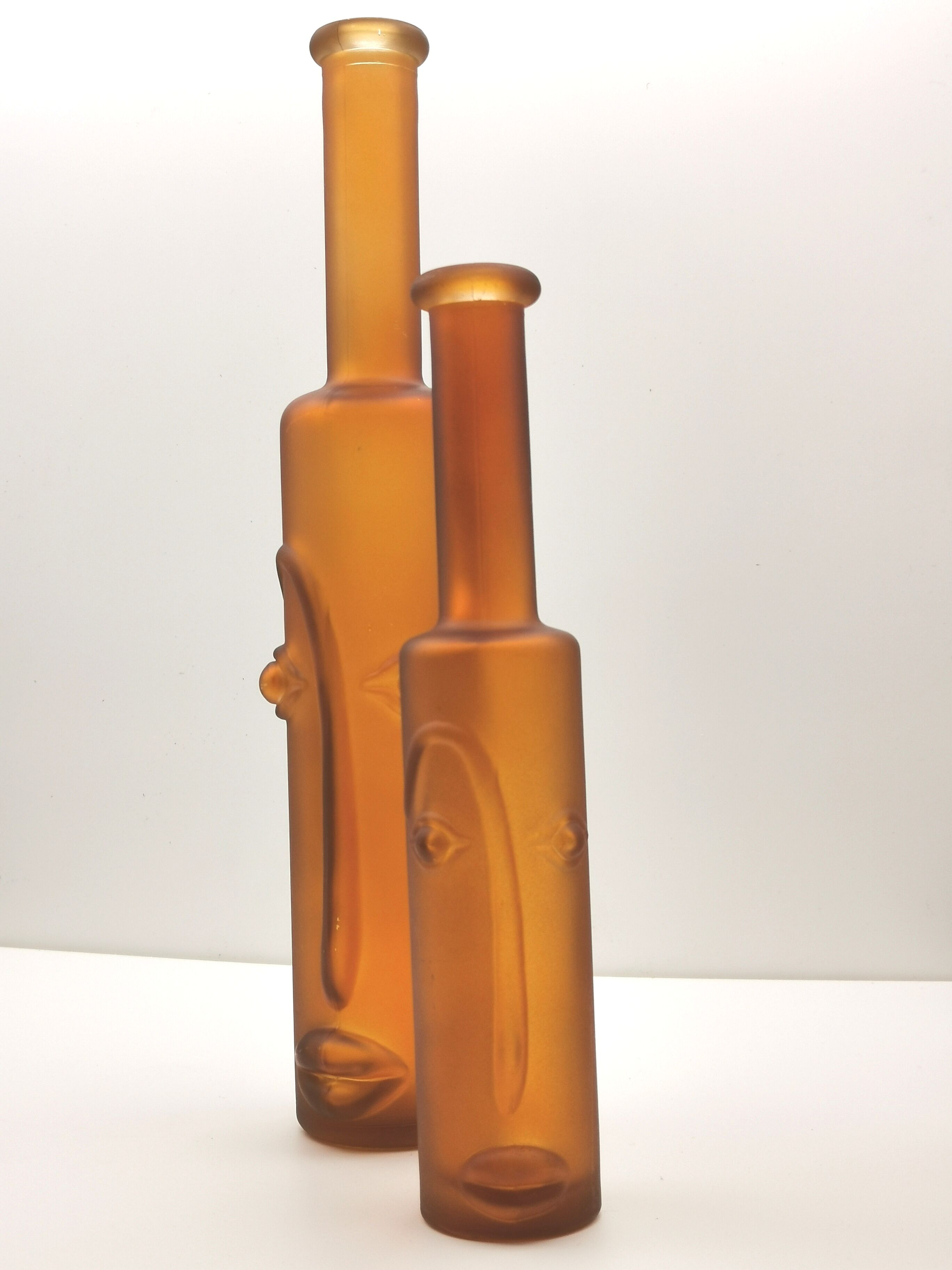 Pair of vintage Kefla bottles, Germany 1970