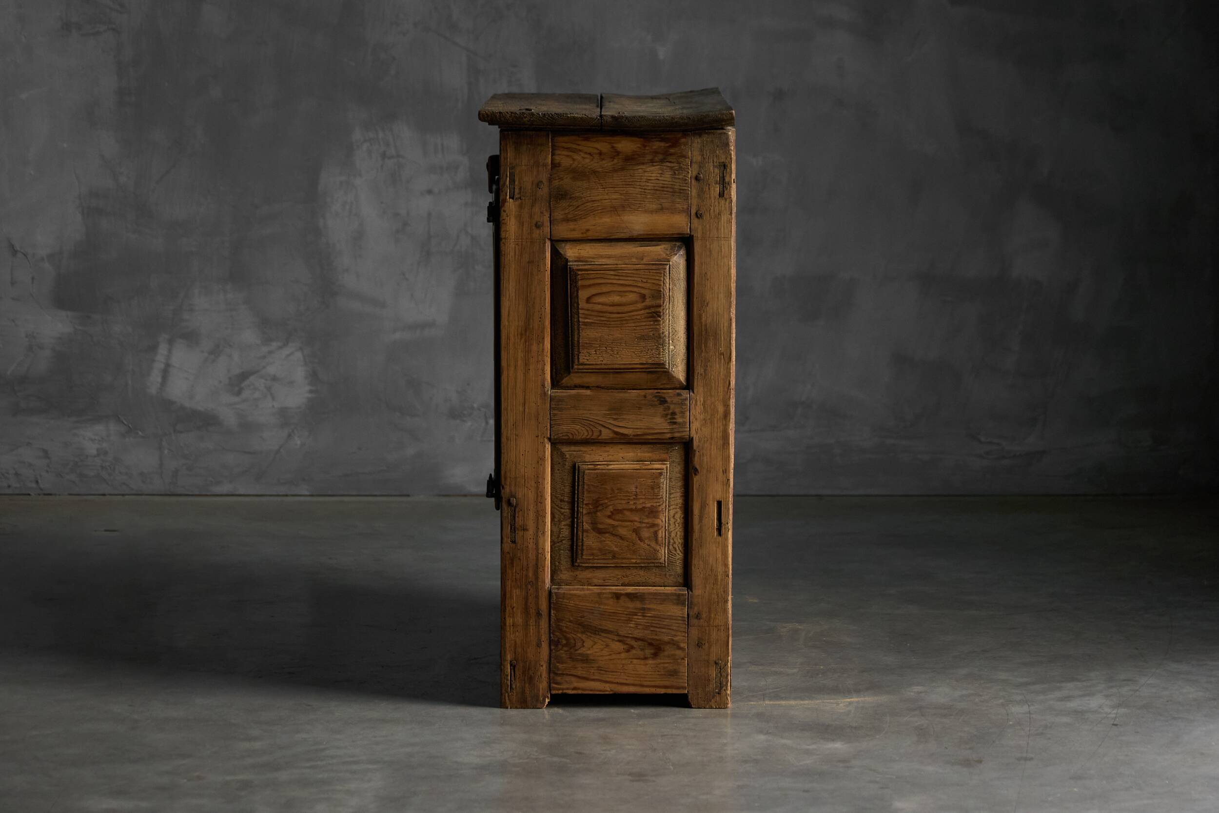 Rural Art Populaire Pantry Cabinet, Spain, 19th Century