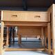 1960s Scandinavian oak entrance furniture