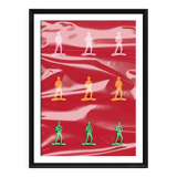 Illustration - Affiche A3 Military Collection Red 001