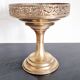Gold-plated metal footed cup from the early 20th century