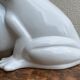 Vintage 80's frog lamp