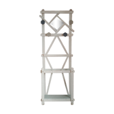 Renovated wooden coat rack