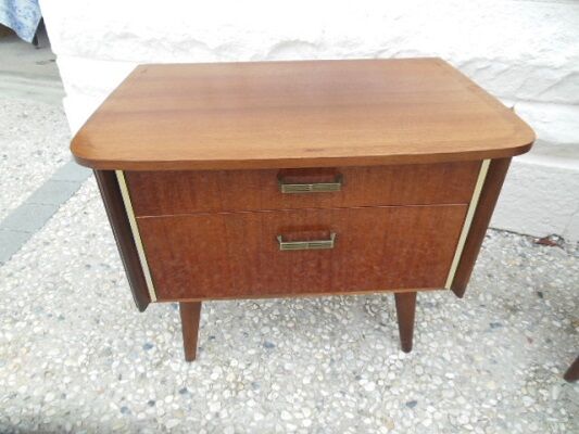 Vintage bedside table
