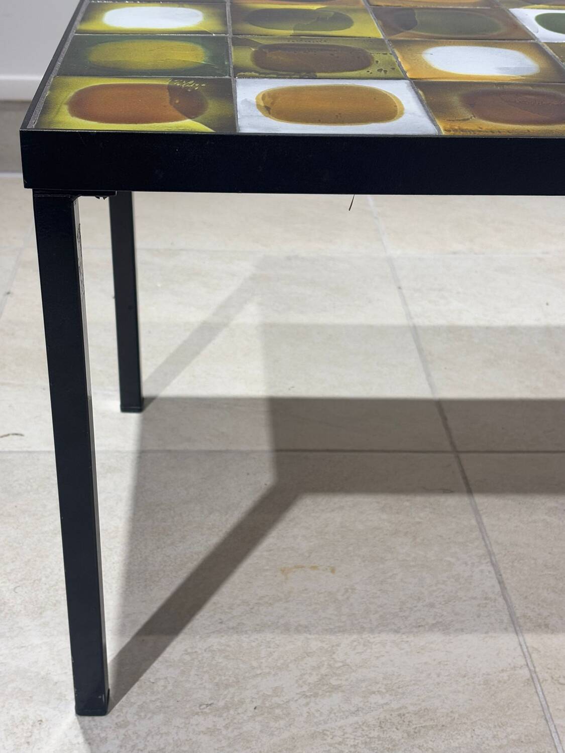 Ceramic coffee table by Roger Capron