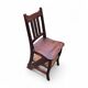 Franklin ladder chair / library chair / 4-step ladder chair / folding step stool chair