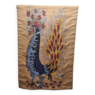Vintage Wall Hanging By Michèle Ray, 1960/70s