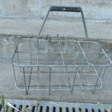 Metal bottle holder 8 lockers 60s