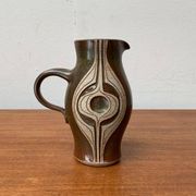 A studio pottery jug from the mid-century by Marianne Stark for Michael Andersen, Bornholm, 1960s.