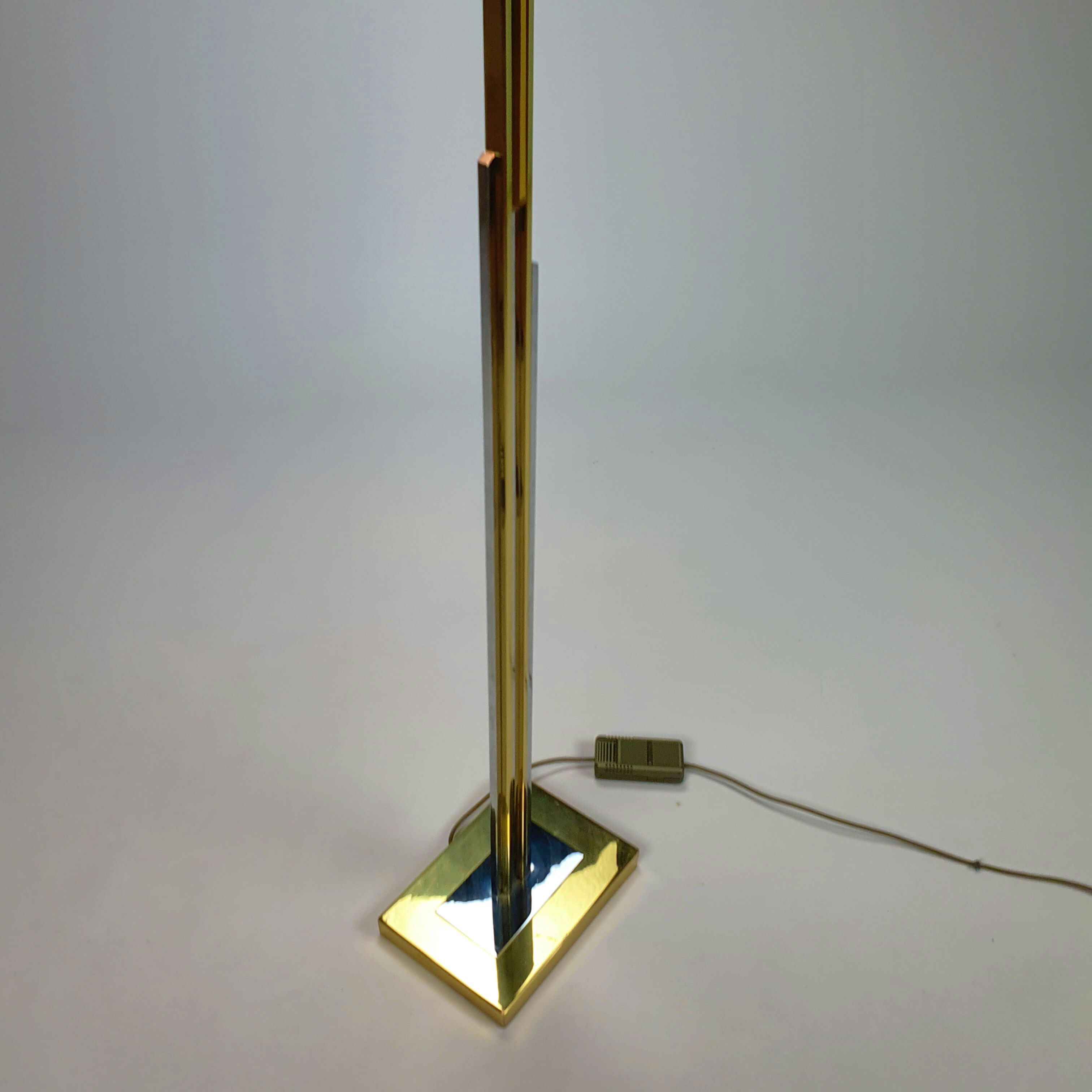 Large Brass Hollywood Regency Floorlamp, 1970s