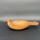 Carved wooden duck cup – Nordic folk art – 19th century