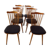 Ensemble de 6 chaises Baumann