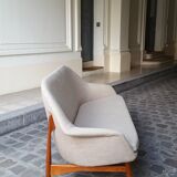Sofa organic Danish Ib Kofod - Larsen for Carlo Gahrn of 1957