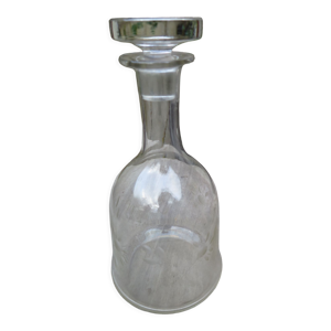 Carafe en cristal gravé dépoli