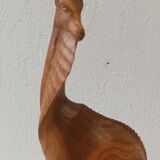 Scandinavian teak deer 1960.