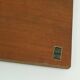 teak WALL PANEL porcelain antelopes sgrafo modern 60s design peter mueller