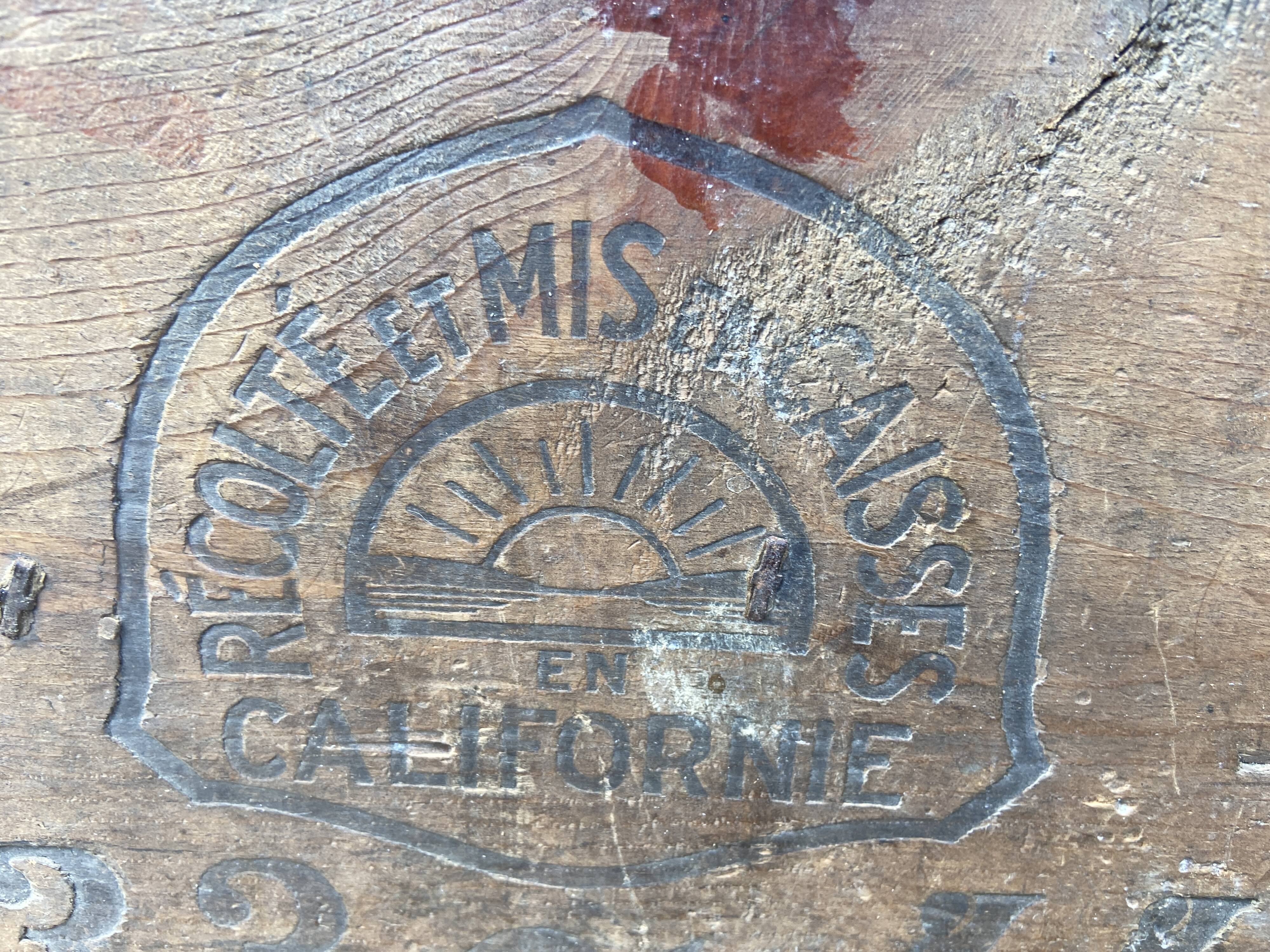 Vintage wooden case usa