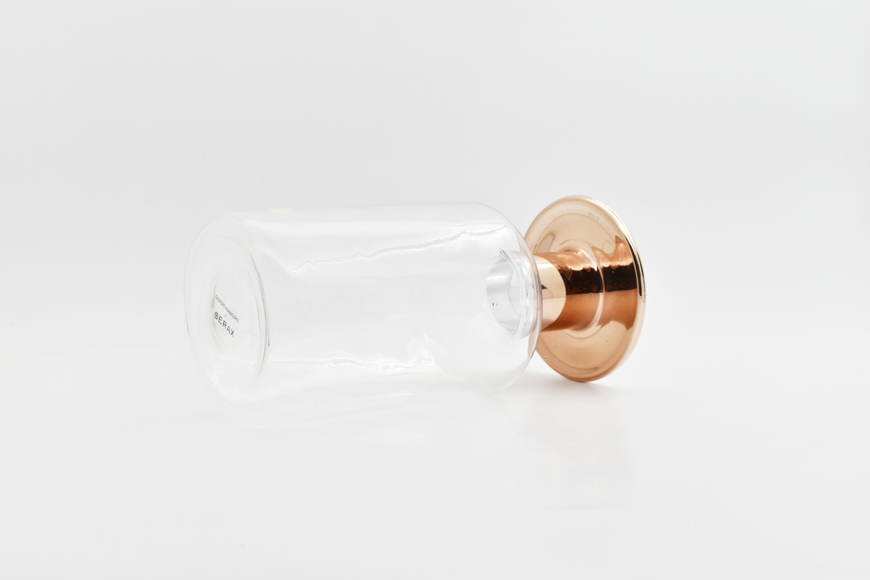Giorgio Bonagura glass vase