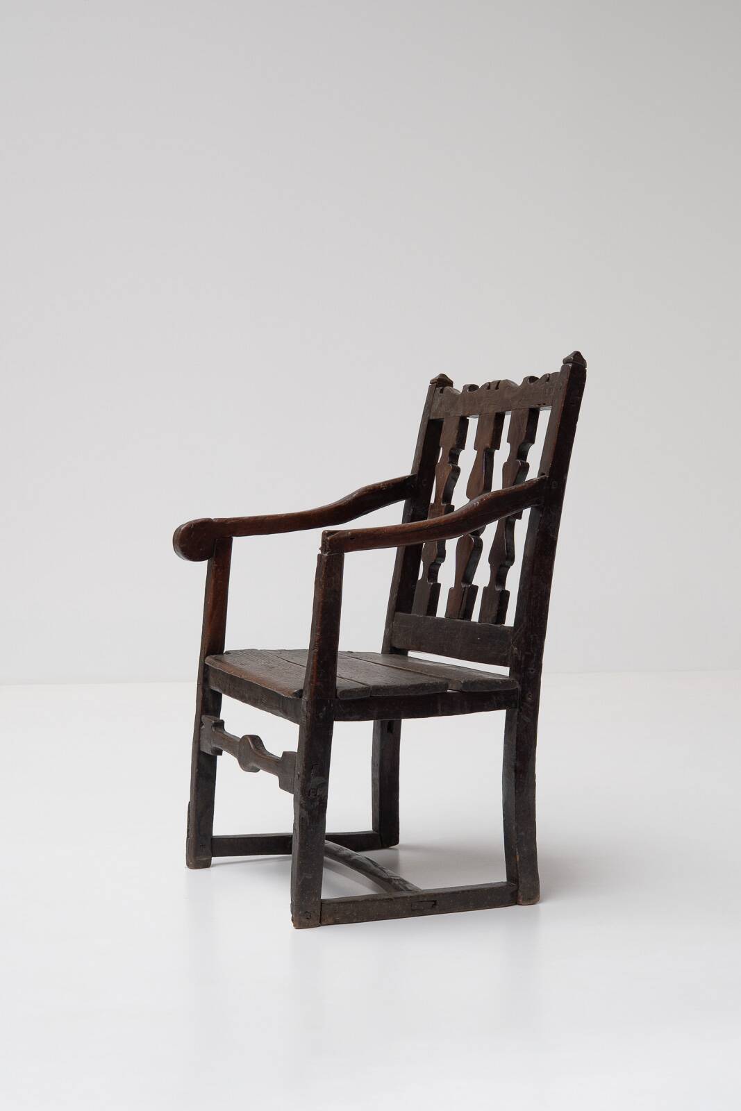 18th Century French Provincial Oak Armchair