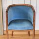 Fauteuil tonneau art déco