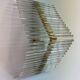 Rare glass wall lamp by Kamenicky Senov, 1960s