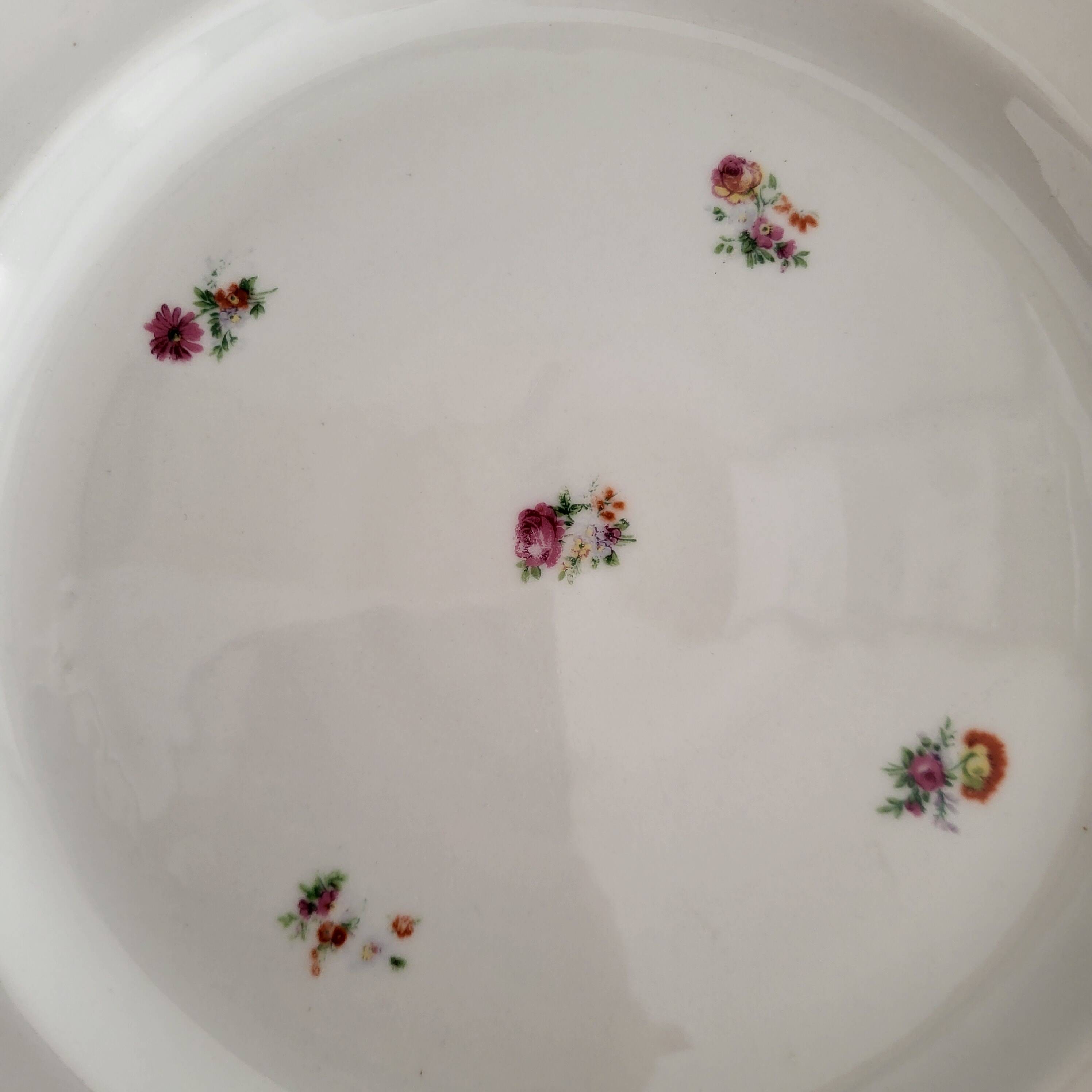 Vintage CH-R floral porcelain plate/dish in excellent condition