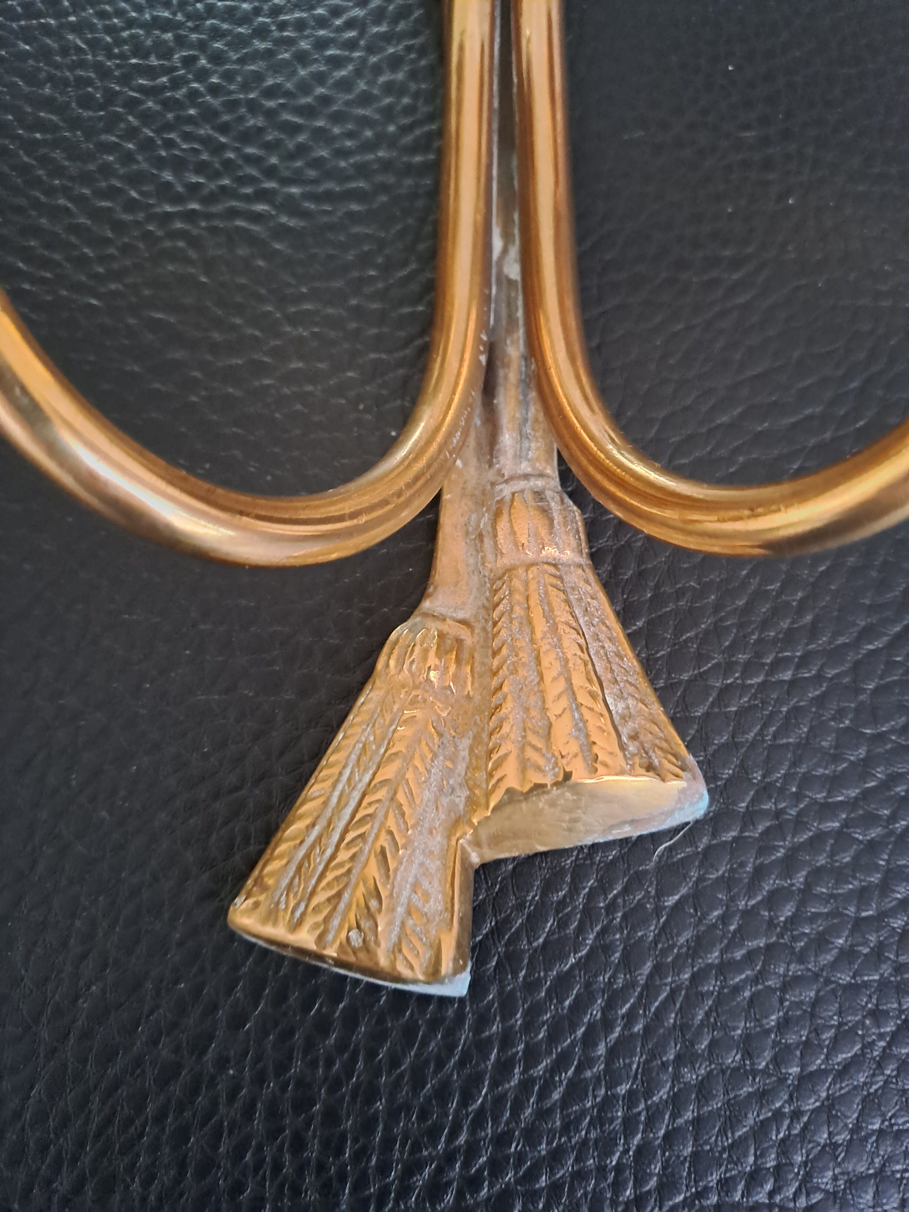 Bronze candle holders