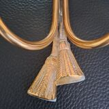 Bronze candle holders