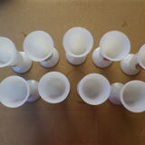 Ensemble de 9 mazagrans arcopal