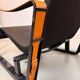 Leather and Steel Lounge Chair "Cité" by Jean Prouvé for Vitra, 2002