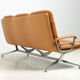 Three Seater Sofa in Leather by Strässle, Switzerland - 1960's