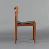Mid-Century Danish Teak Chairs, 1960s, Set of 3