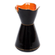 Black Vallauris vase