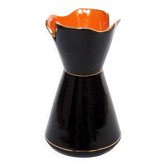 Black Vallauris vase