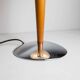 Liner lamp 1980 wood and chrome