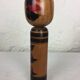 Japanese Kokeshi hand-painted doll from the 1960s