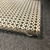 Former vintage flat underside white metal perforated around 1950