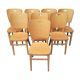 8 chairs bistro has high back 70 years