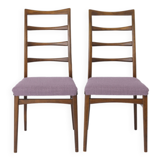 2 of 6 Midcentury chairs, 1950s-1960s, Germany