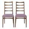 2 of 6 Midcentury chairs, 1950s-1960s, Germany