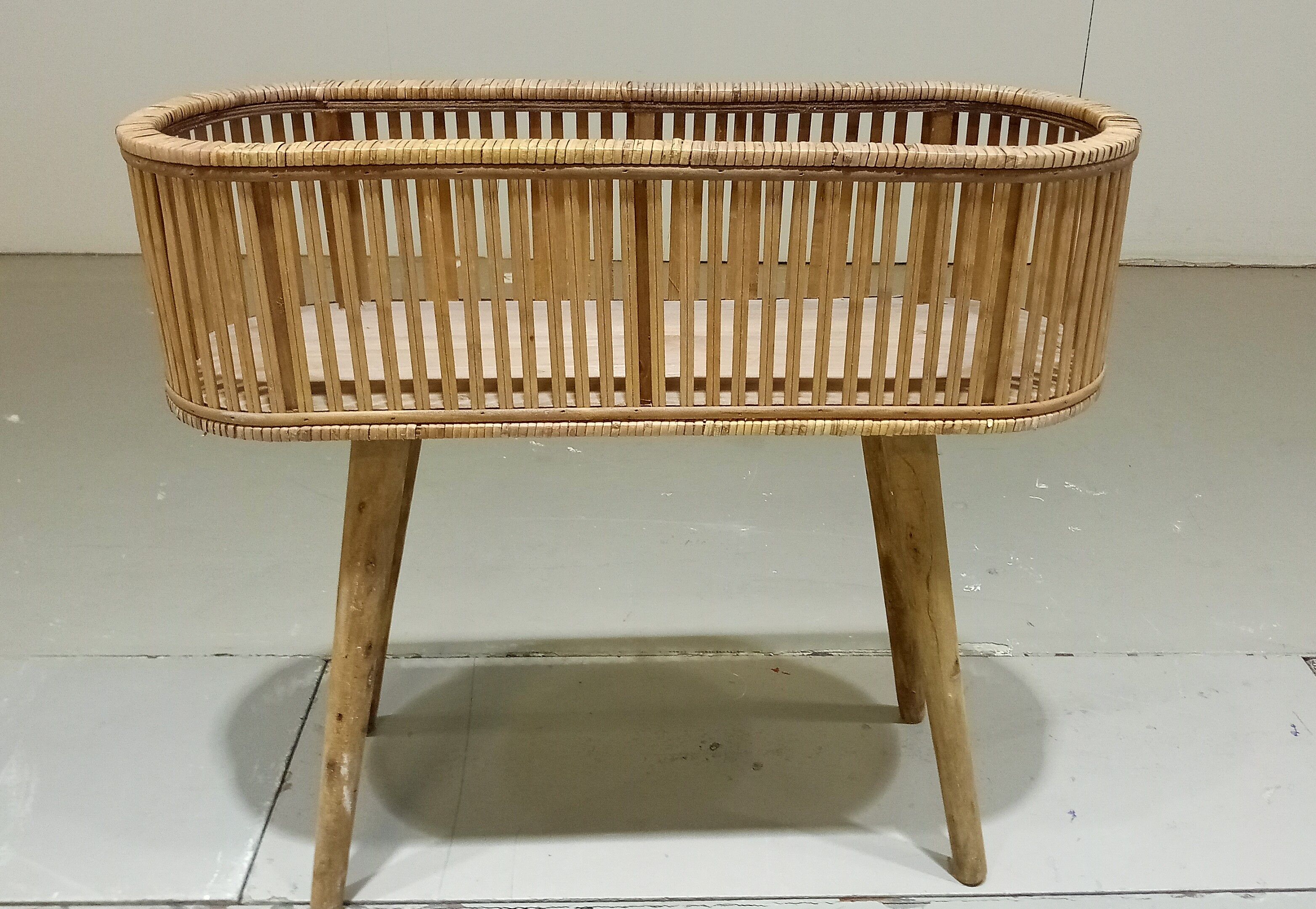 Danish cane flowerbench
