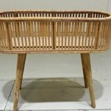 Danish cane flowerbench
