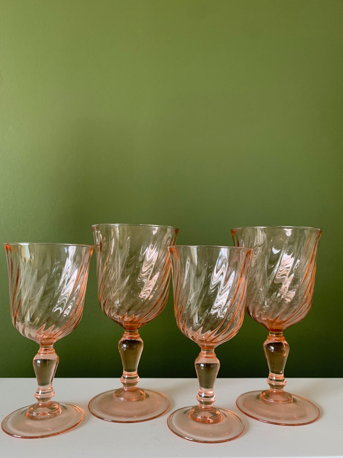 Rosaline stemmed glasses