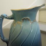 Pichet broc à eau  faïence Villeroy et Boch fin XIX ème siècle début XX ème siècle