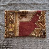 Housse de coussin faite main en tapis persan