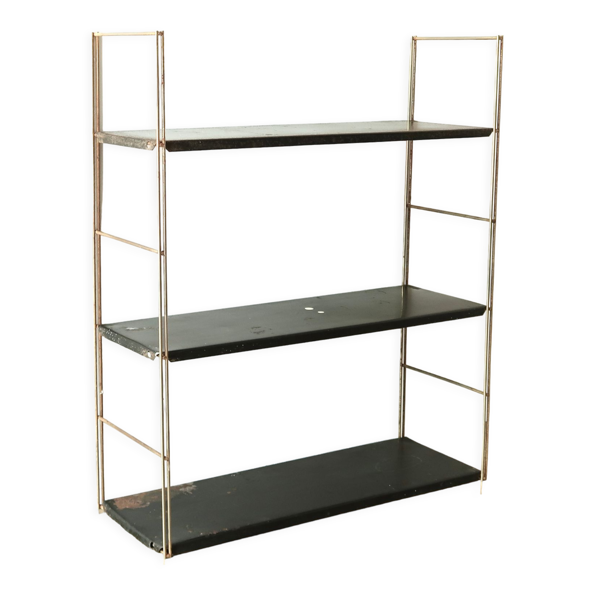 Modular metal shelves, 50s